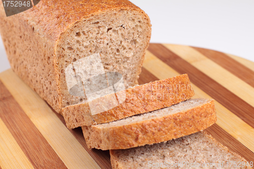 Image of sliced gray bread