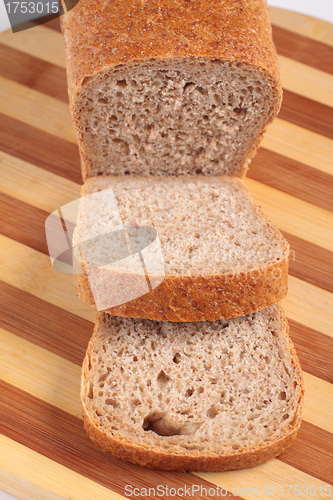 Image of sliced gray bread