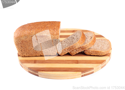 Image of sliced gray bread