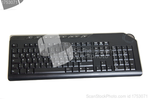 Image of Computer keyboard isolated on white