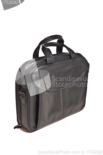 Image of Luxury business black briefcase