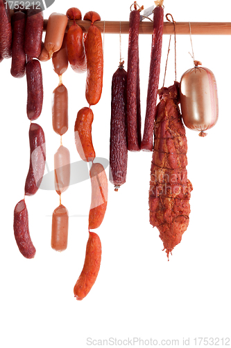 Image of hanging sausage