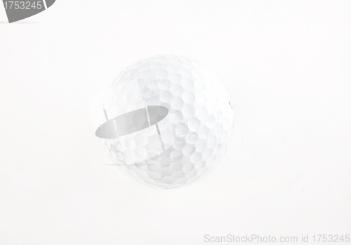 Image of Golf ball isolated on white