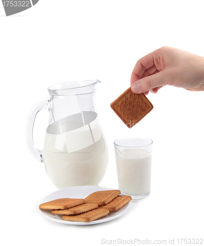 Image of Milk and Cookies