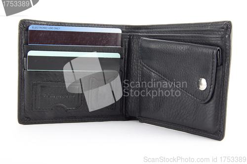 Image of credit card in a purse