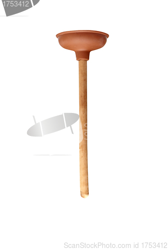 Image of The old air eliminator on a white background.