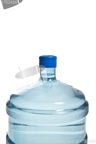 Image of big plastic bottle for potable water