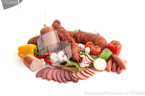 Image of Various kinds of meat