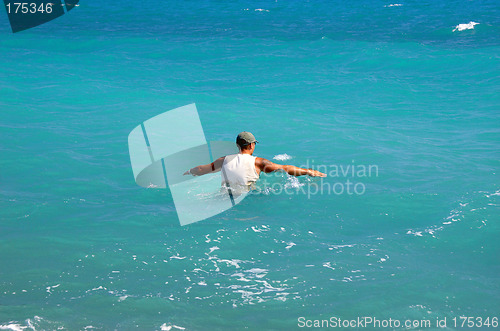 Image of Going for a swim