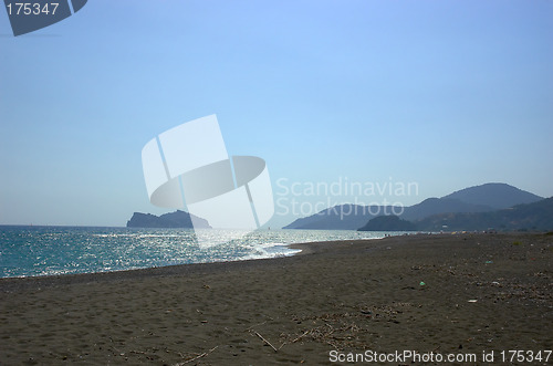 Image of empty beach