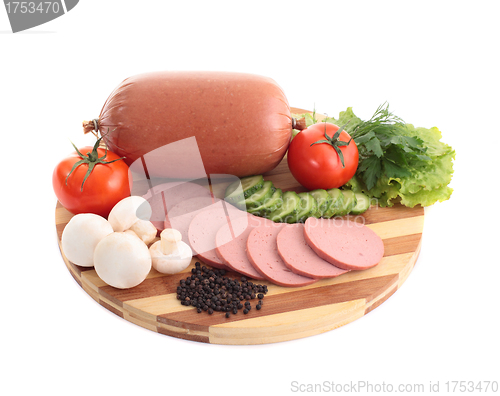 Image of Sliced sausage