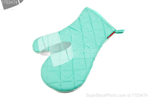 Image of Kitchen glove on a white background