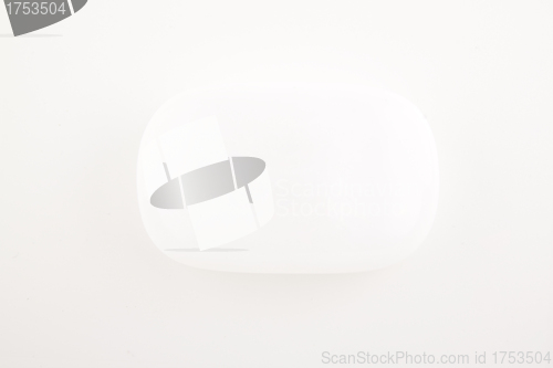 Image of white soap isolated