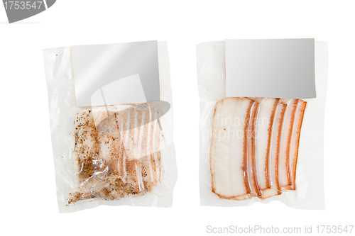 Image of sliced fat packaged