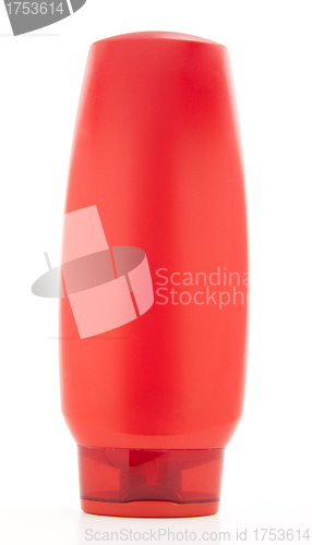 Image of Plastic shampoo botle