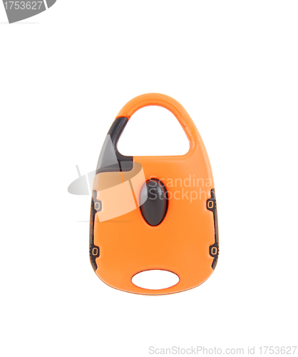 Image of Orange lock for bag