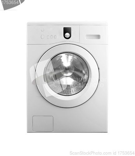 Image of white washing machine