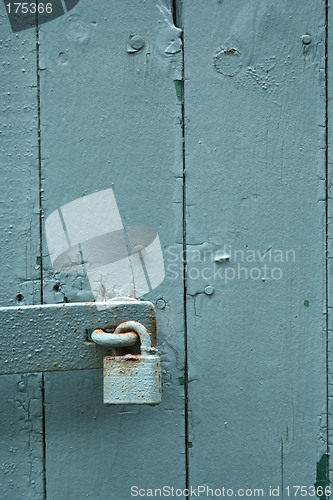 Image of Padlocked Door