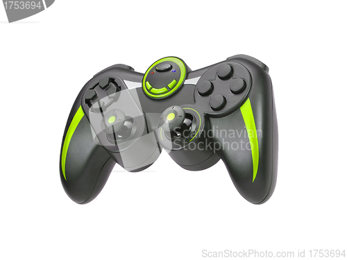 Image of Game pad on white background