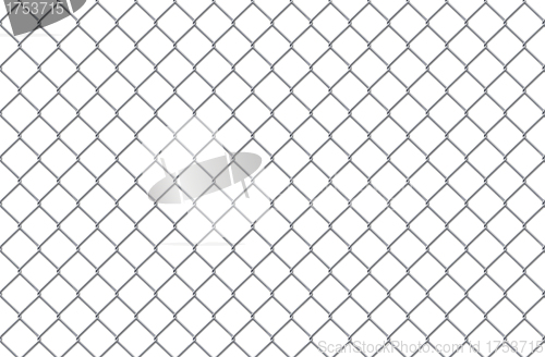 Image of Steel lattice on a white background