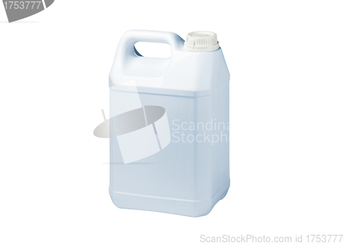 Image of Oil canister isolated on white background