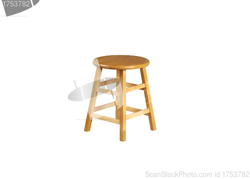 Image of Small Stool in white background