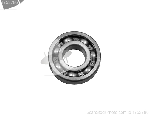 Image of Ball bearing isolated on white background