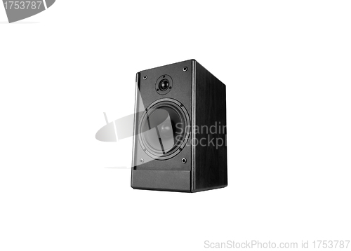 Image of Great loud speaker isolated on white.