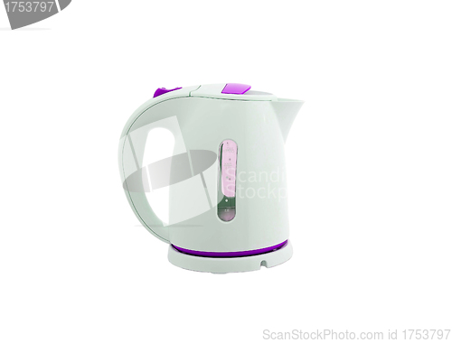 Image of Electric kettle isolated on white