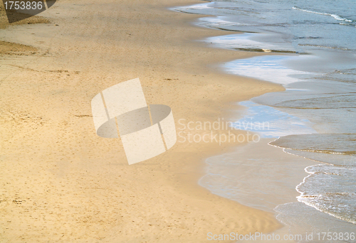 Image of beach and sea