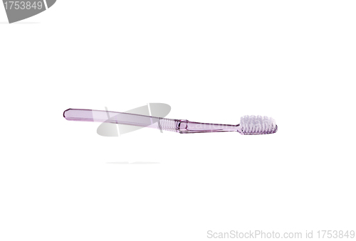 Image of tooth brush isolated on a white