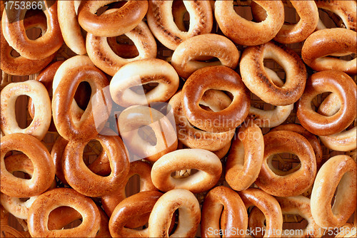 Image of bagels texture
