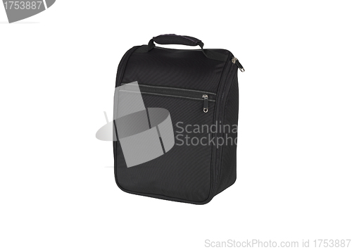 Image of Black man's bag on a white background