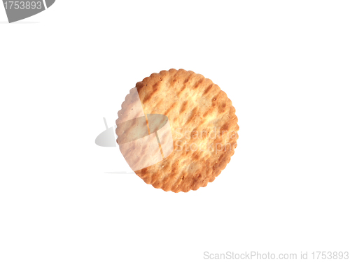 Image of cookie on a white background