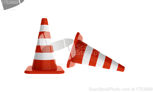 Image of Under construction. Cones