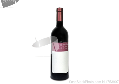Image of red wine bottle