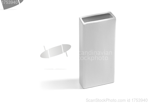 Image of vase isolated on white