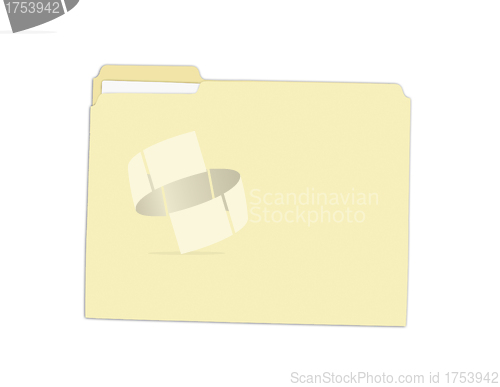 Image of Yellow Folder