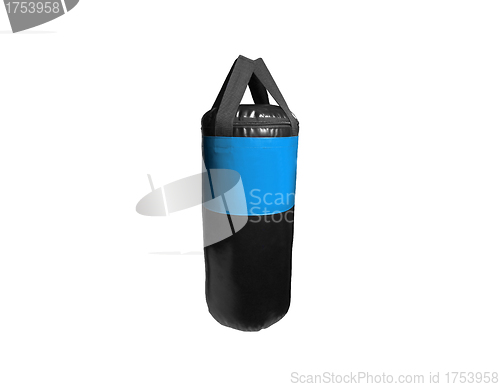 Image of black Boxer pear on a white background