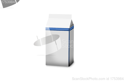 Image of milk on a white background