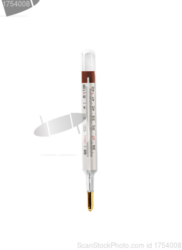 Image of Thermometer it is isolated on a white