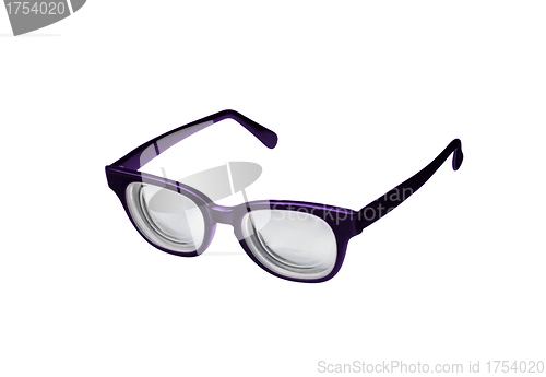 Image of glasses isolated on white background