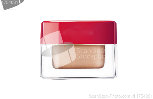 Image of Face cream moisturizer on white .