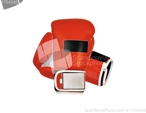 Image of Boxing gloves isolated