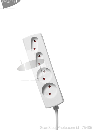 Image of White Power extension cord