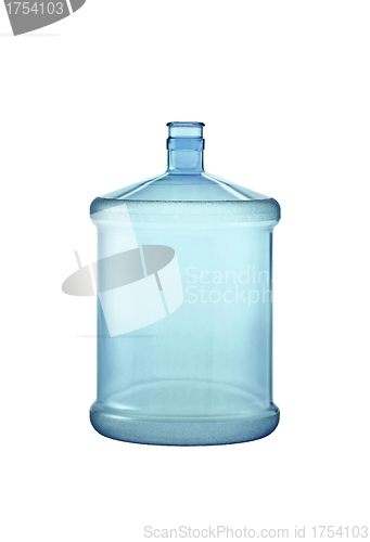 Image of Big bottle of water isolated on a white background (Path)
