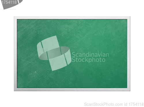 Image of The blackboard in the classroom