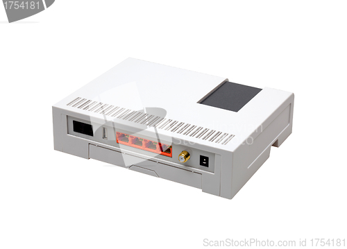 Image of Router on a white background