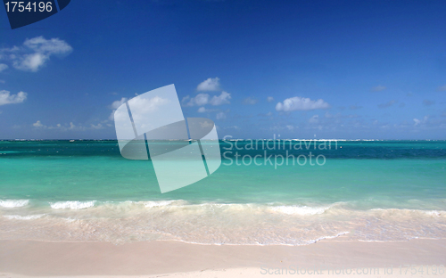 Image of Gorgeous Beach in Summertime