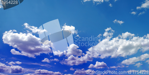 Image of Blue sky.